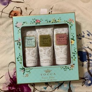 💛 Ltd Edition TOCCA Garden Collection Crema Veloce Hand Cream Set